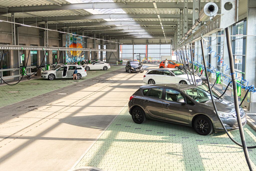 Saugerplätze im Weseler Autowaschcenter