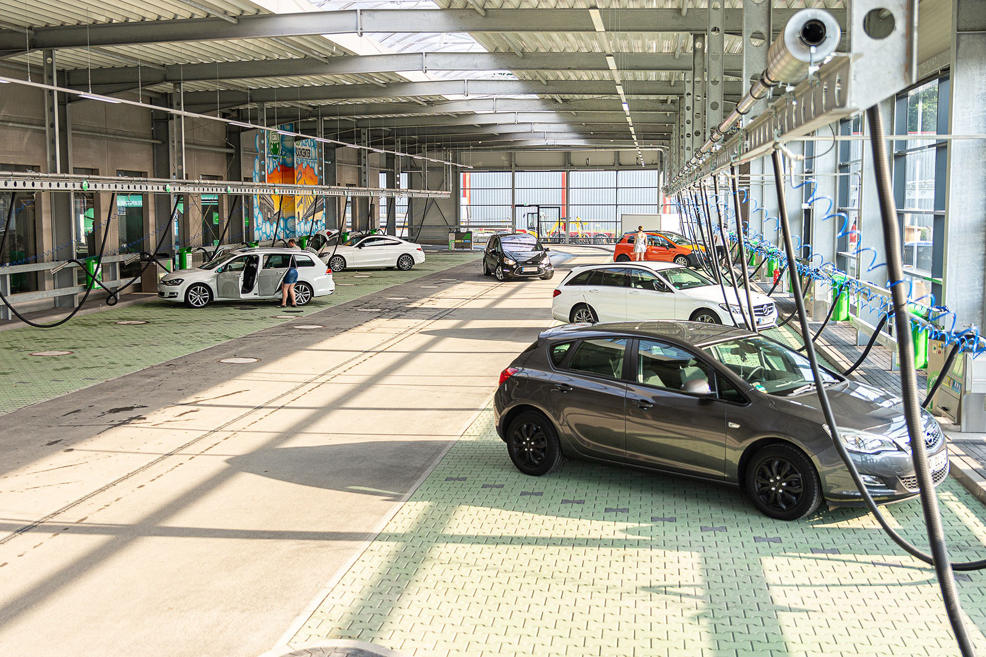 Saugerplätze im Weseler Autowaschcenter